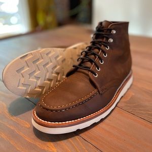 Thursday Diplomat Moc Toe Boots, size 10